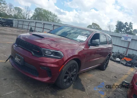 2021 Dodge Durango R/T Rwd z USA, uszkodzony, nr VIN 1C4SDHCT0MC636634